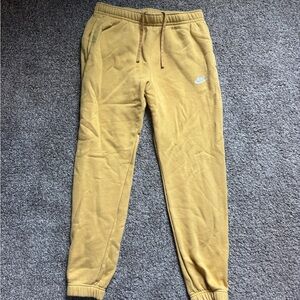 Nike Yellow Sweatpants